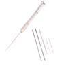 Leather Sewing Awl Repair Kit Replaceable Punch Stitching Needles With Awl Handle For Shoes Stitching Diy Leathercraft