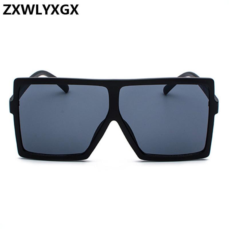 Ochelari de Soare Supradimensionați Noi Femei Bărbați Lux Designer Vintage Ochelari de Soare Femeie Bărbat Cadru Mare Negru Ochelari