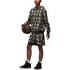 New Jordan SportDri-FIT Diamond FW24 Casual Shorts Men's Canvas White/Black HF9908-133