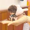 Monchhichi Mini Rabbit Plush Toy With Silicone Fill For Kids And Collectors