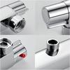 Wall Mounted Thermostatic Mixing Valves Bathroom Shower Diverter Hot Cold Water Mixer Valve for Bathroom RV Bathtub