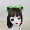 2/3Pcs Frogs Costume Accessories Set Frogs Ears Headband Tail Bowtie for Kids Boy Girls Halloween Party Cosplay Costume