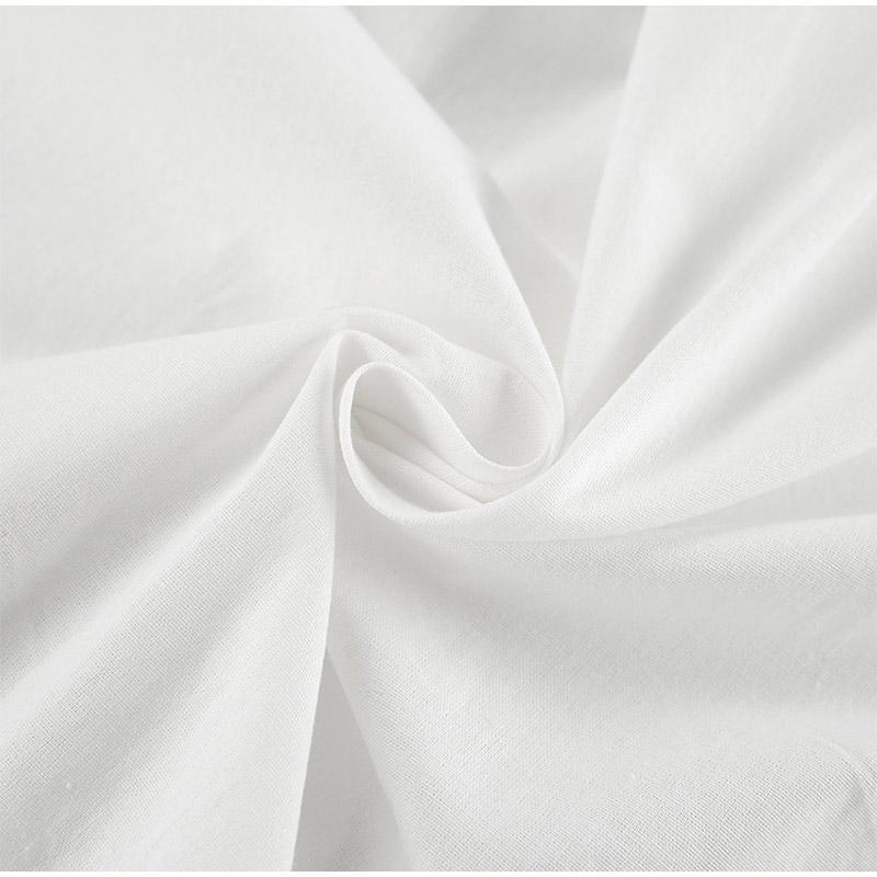 Fashion Loose White Cotton Women 2 Piece Set Outfit Elegant Long Sleeve Blouses With High Waist Wide Pants Spring Autumn Solid Color Female Set