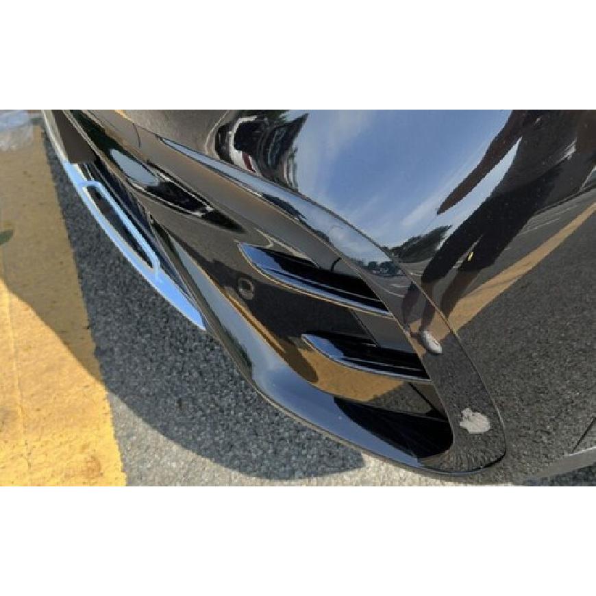 For Benz GLC X254 2023-2024 Glossy Black Front Fog Light Lamp Strip Trim 4PCS