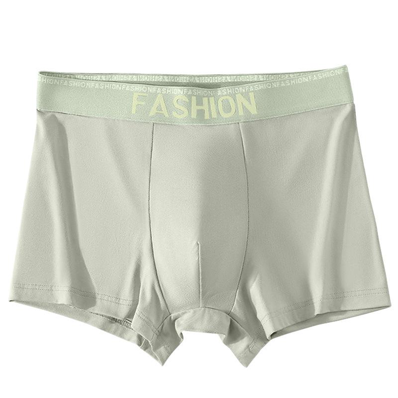 Plus Size Men's Spring and Summer Trendy High End Antibacterial Comfortable Loose Briefs