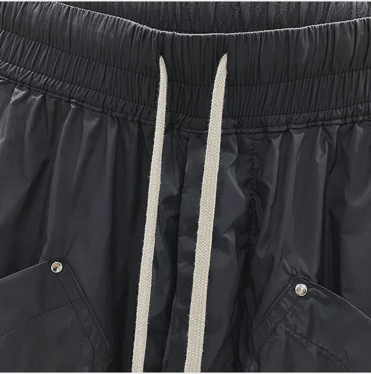 SUBHUMAN Unisex Nylon Harem Pants | Lightweight, Comfy, Loose-Fit Cropped Summer Wear