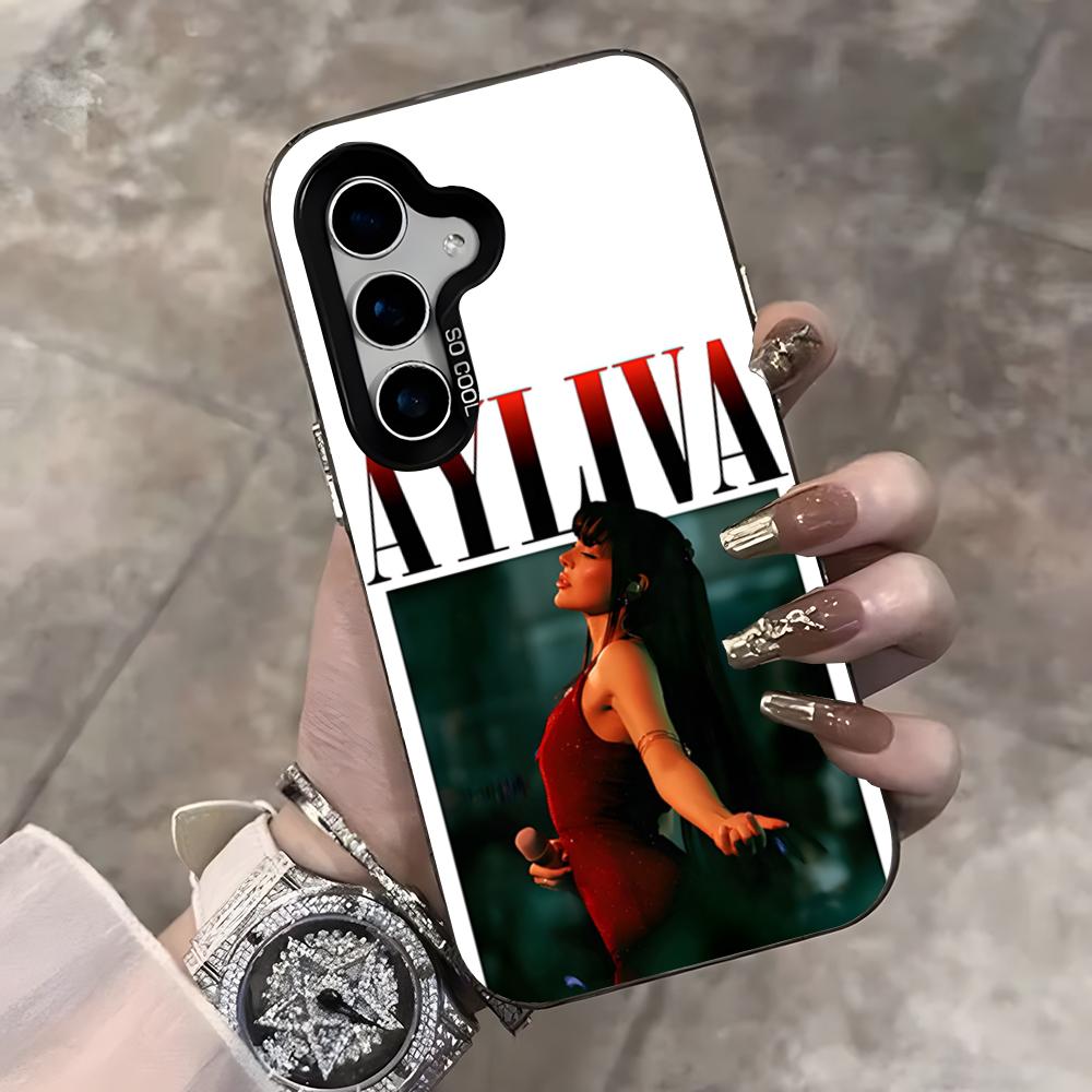 

Ayliva Mobile Phone Case For Samsung S25 Ultra S23 S22 S21 S20 Ultra Plus S24 Fe A54 A55 Color Silver Cover Samsung A55