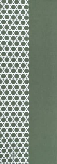 

Dyeing Anbo Tenugui Hand Towel Small Round Authentic Dyed Cotton Tokuoka Made in Japan 35cm x 100cm Half Gray-Green 100%