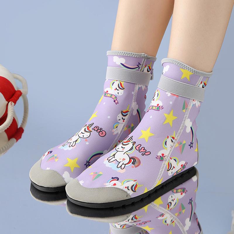 Unisex High-Top Beach Shoes: Swim, Dive, Snorkel & Tide Pool Shoes for Kids & Adults