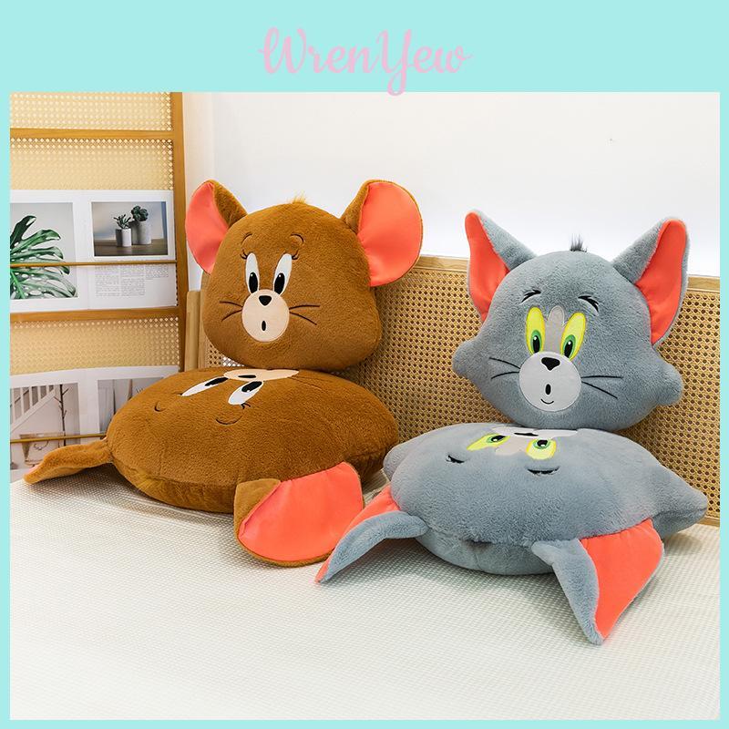 Tom And Jerry Cartoon Plush Cushion Pillow For Relaxation And Bedroom Decor