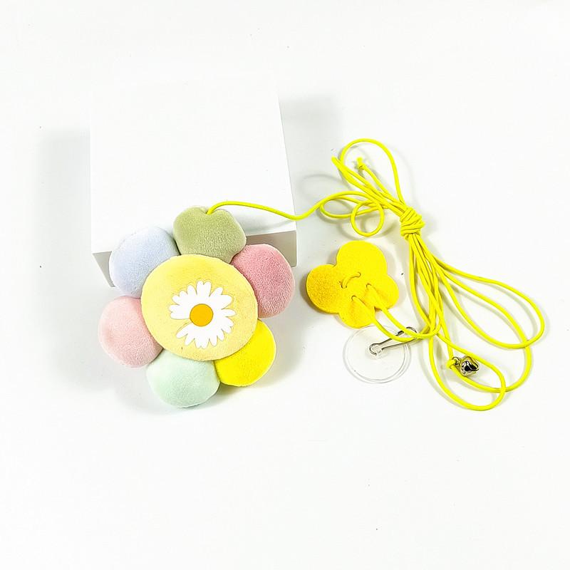 Swing Cat Teasing Toy Elastic Hanging Caterpillar Mouse Teasing Cat Stick Cat