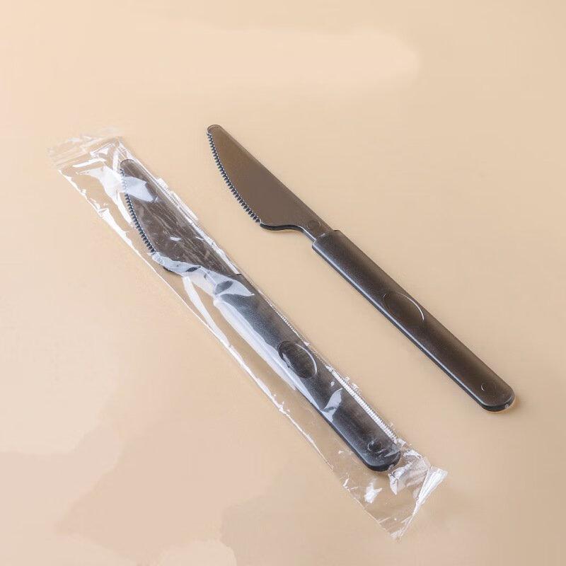 ZISIZ Disposable Semi-Transparent PS Cutlery