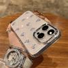 Luxury Gradient Butterfly Glitter Case For iPhone 17 Air 16 15 14 13 12 11 Pro Max Plus Bling Clear Shockproof Soft Bumper Cover
