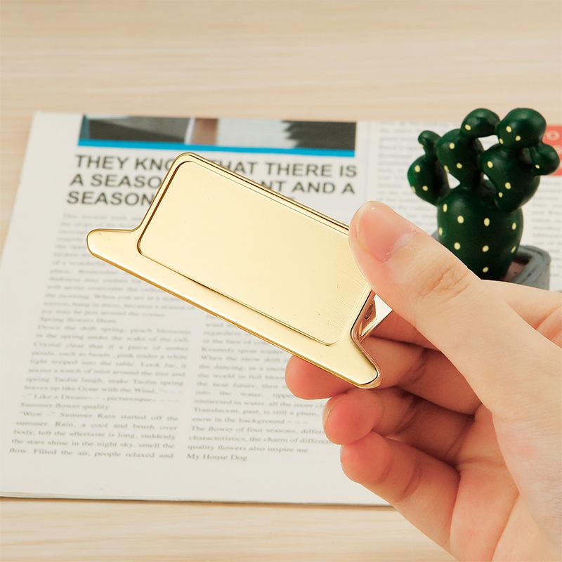 1PCS 85mm Retro Metal Binder Clips - Foldback Paper Clips for Notes Letter File Binding Office School Stationery