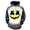 Funny Mens Halloween Smiling Face Hoodie 3d Print  Men Hooded Sweatshirt Men's Clothing Men Oversized  Sweatshirts Hoodie