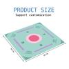 2026MUZHENGFoldable Rubber Eco-Friendly Waterproof Anti-Slip Durable American Mahjong Table Mat for Poker and Home Entertainment