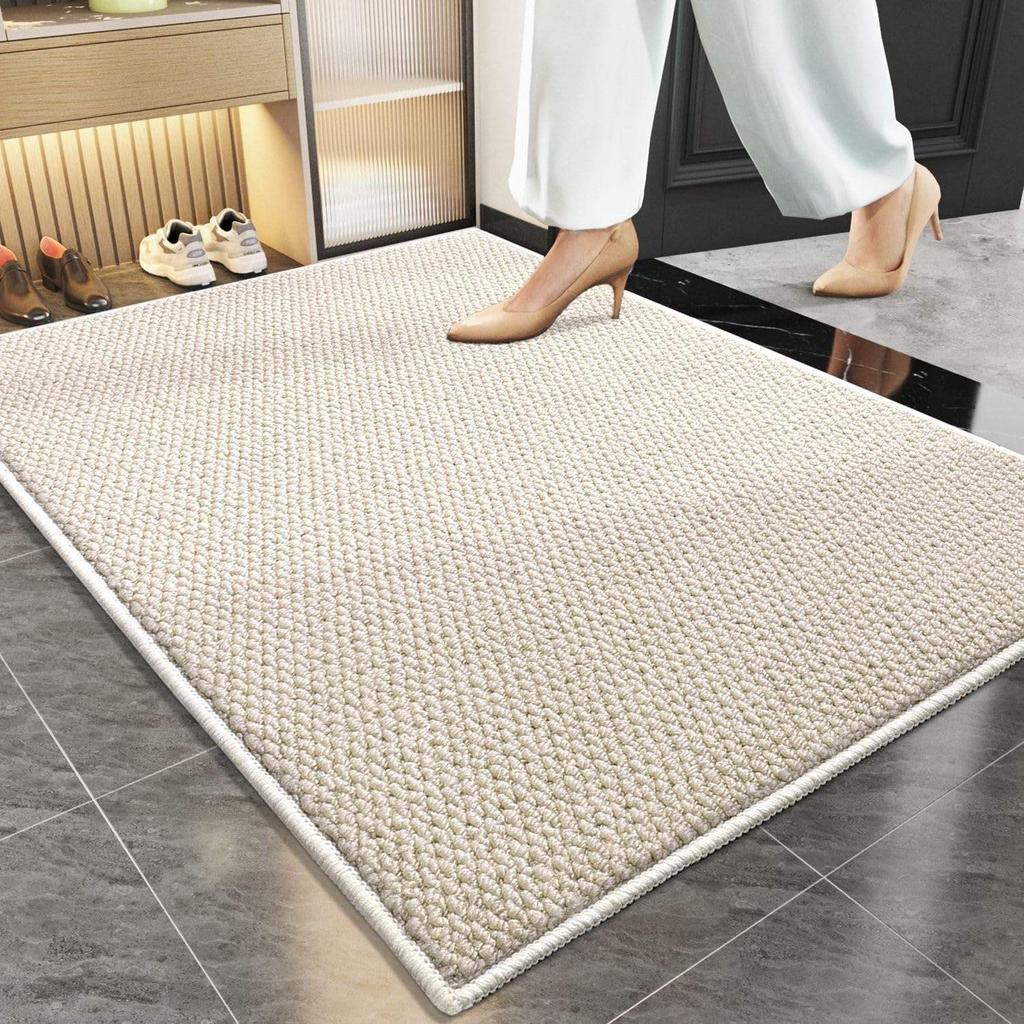 Fußmatte Eingangsbereich Außen Willkommensmatte Outdoor Indoor Eingangsbereich Teppich Rutschfest Waschbar Fußmatte