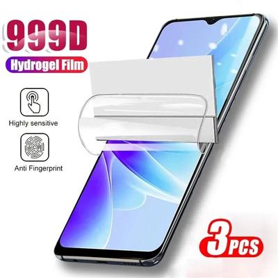 3PCS Hydrogel Film For Vivo Y76 5G Screen Protector For Vivo Y72 752 5G Y31 Y53S 4G Y53t 5G Protective Film Cover Not Glass