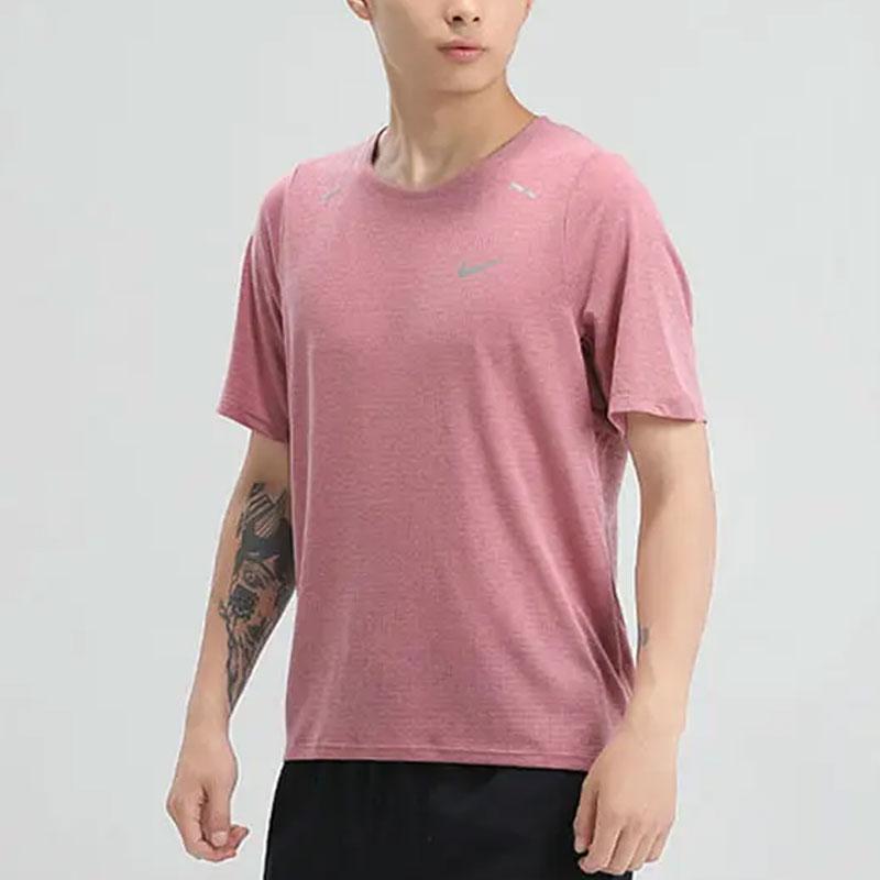New Nike T Shirts Men Pink DD1535-614