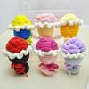 Handcrafted Rose Flower Doll Keychain Ornament
