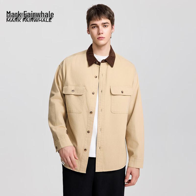 Mark Fairwhale Men's Workwear Denim Shirt Jacket