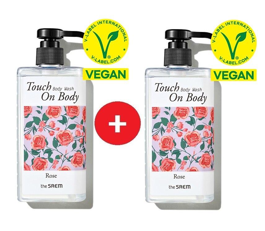 

1+1 Touch On Body Rose Body Lotion 300ml+300ml_US