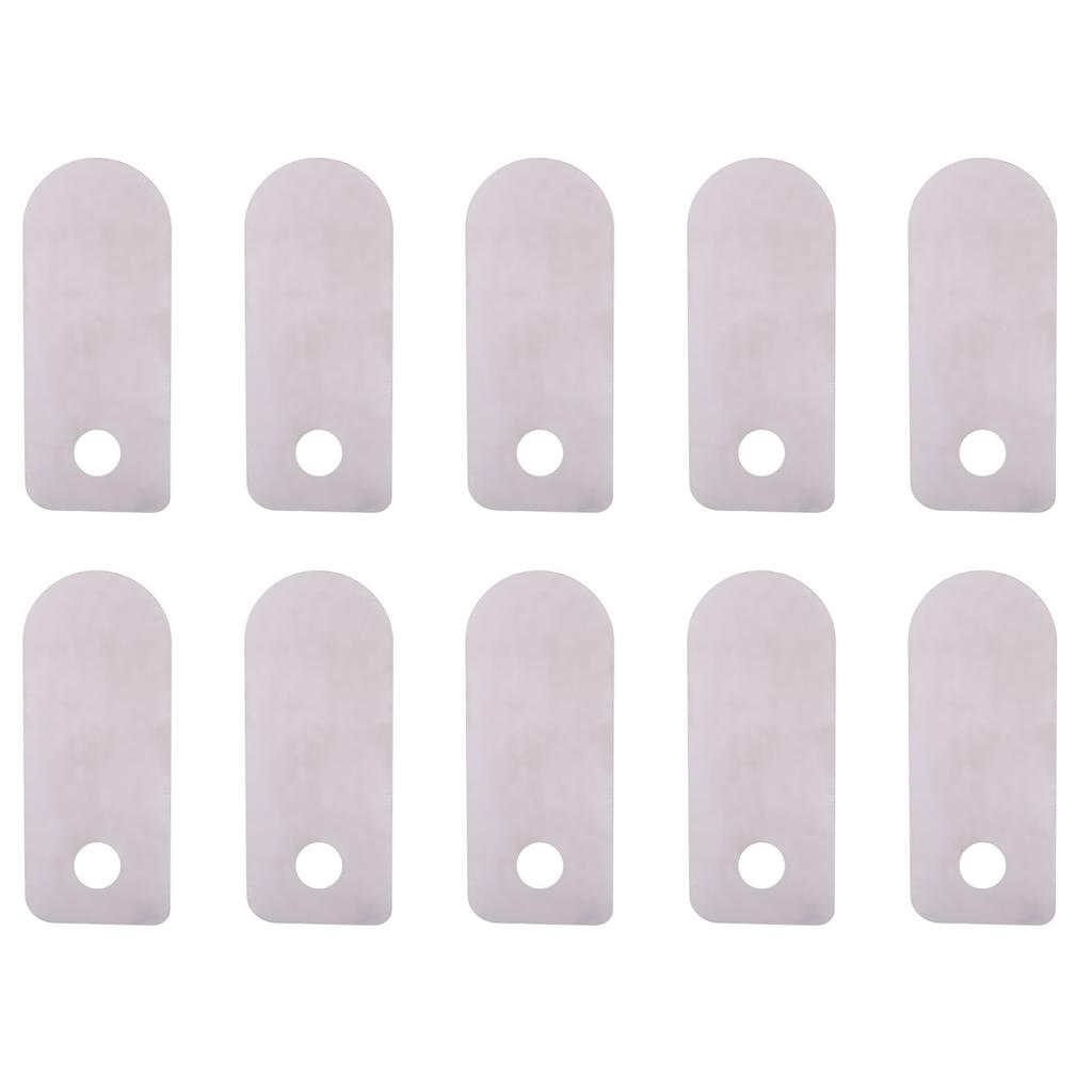 10Pcs Valve Plate Air Compressor Silent OilFree Machine Aluminum Accessories