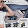 Adjustable Height Car Door Armrest Support 3-Level PU Leather Elbow Rest for Driving Fatigue Relief Auto Interior Accessory