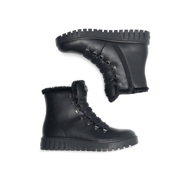 Rieker Y3432-00 Black Ankle Boots