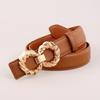 Women's belt new arrival belt women's first layer cowhide fashioneasiest for match decoration with suit jeans belt