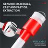 Portable Fuel Pump Plastic Oil Extractor Hand Siphon Suction Tube  Oil Barrel