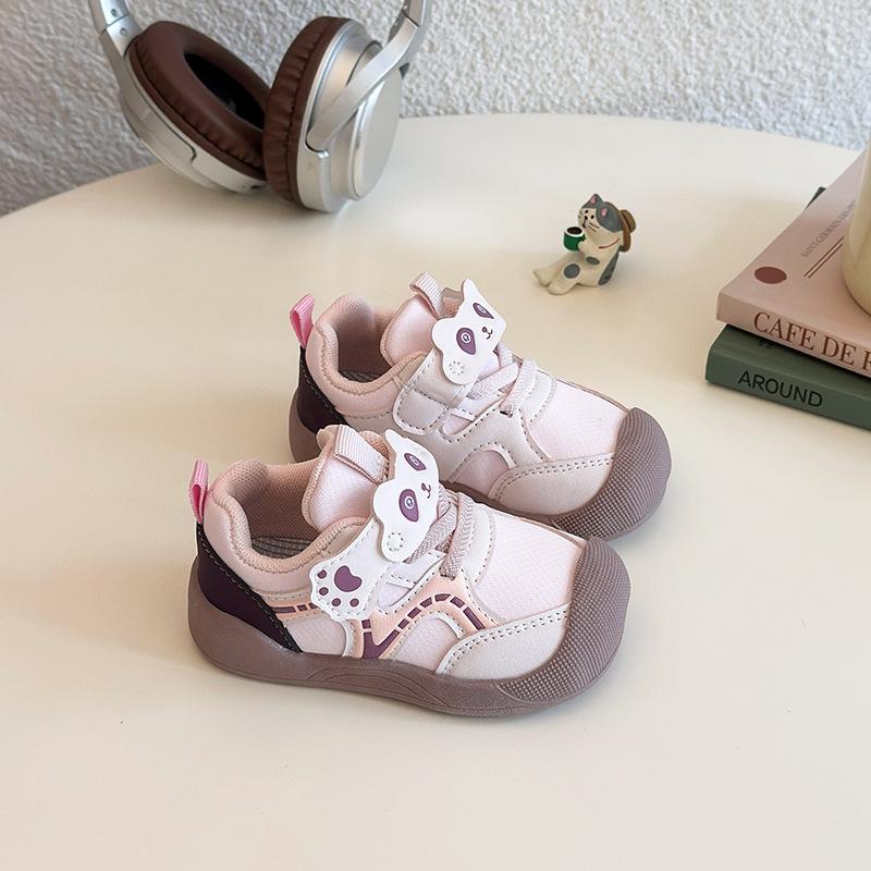 

Toddler Kids Sports Shoes 1-4 Years Mesh Leather Stars on Side Boys Girls Shoes Walkers Active Little Ones Children s Sneakers 22