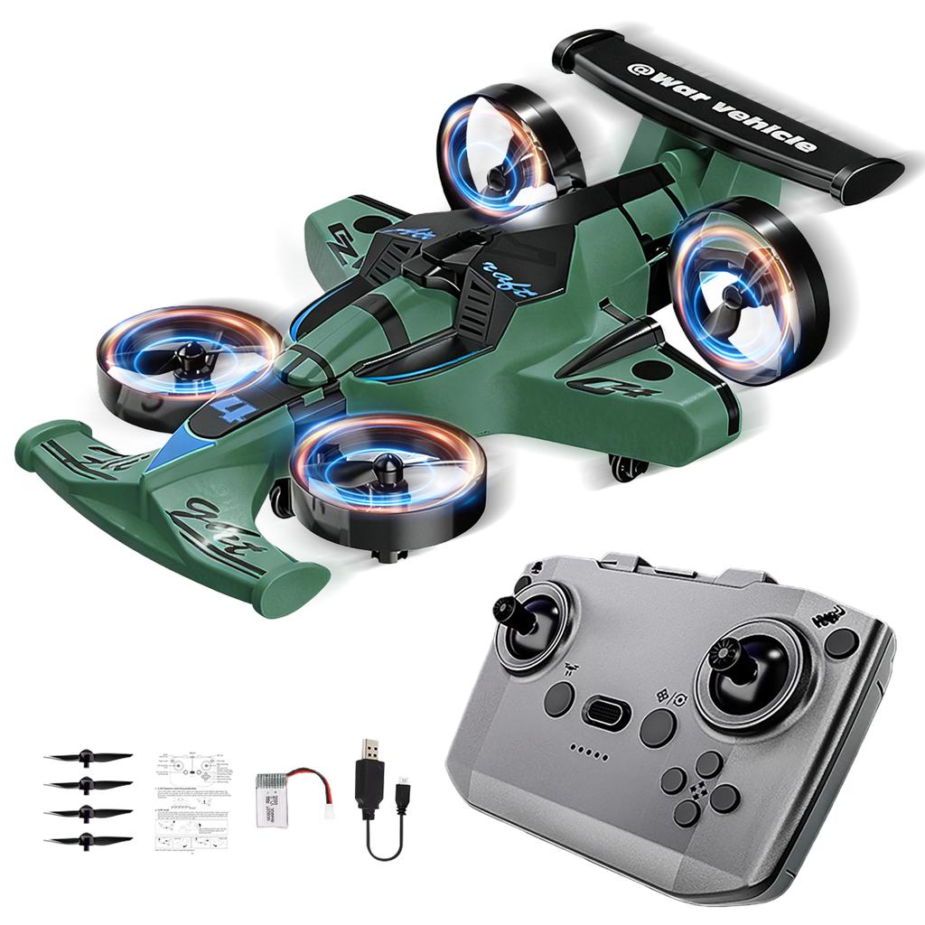 Land Air RC Quadcopter & Drift Car Headless Mode 360 Flips Electric Aircraft Birthday Gifts for Adults & Teen Boys
