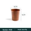 Taza de Cerveza y Taza de Café de Madera Japonesa con Asa - Resistente a Altas Temperaturas, Diseño Creativo