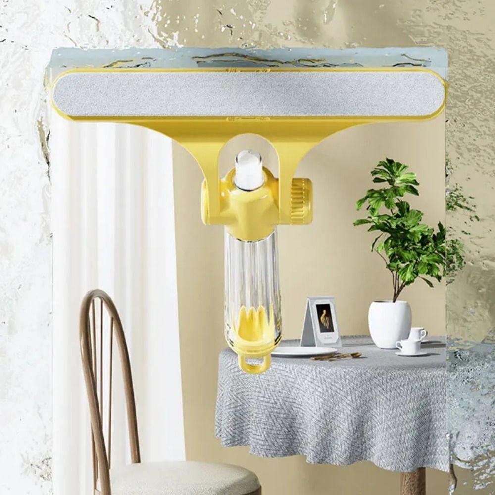 4 in 1 Window Cleaner Silicone Wiper Shower Squeegee Brush Bathroom Accessories