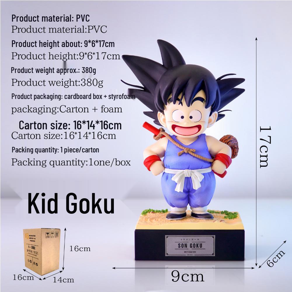 

Dragon Ball Super Infinite Childhood Goku, Krillin & Chiaotzu Handcrafted Figurine