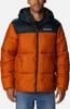 Куртка Columbia Puffect puffer jacket с капюшоном для мужчин теплая медь/черный