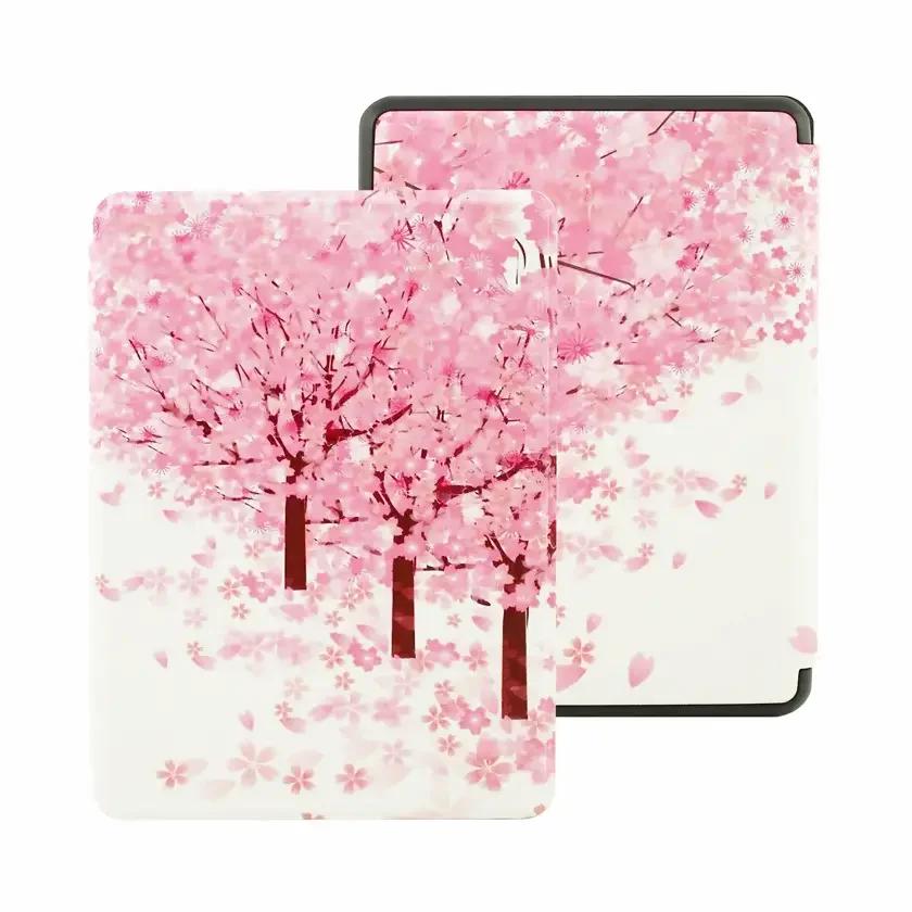 For Kindle Colorsoft Signature Edition 1st Generation Case 7 inch 2025 Leather Case Auto Sleep Cover Paperwhite 12th Gen Funda