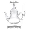 Hanyou Heat-Resistant Transparent Glass Teapot