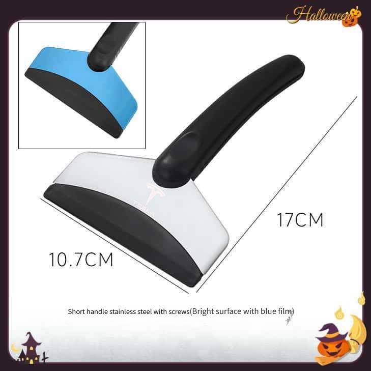 

Tesla car ice scraper snow shovel windshield defrost car winter stainless steel car accessories