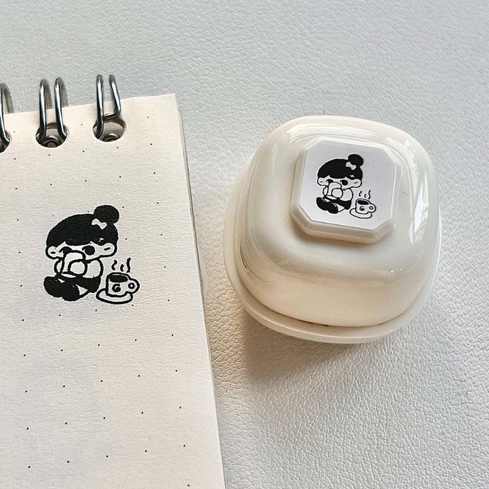 

Пастельный мини-кремовый штамп DIY скрапбукинг журнал печать штамп мультфильм ассорти штамп Drink Water