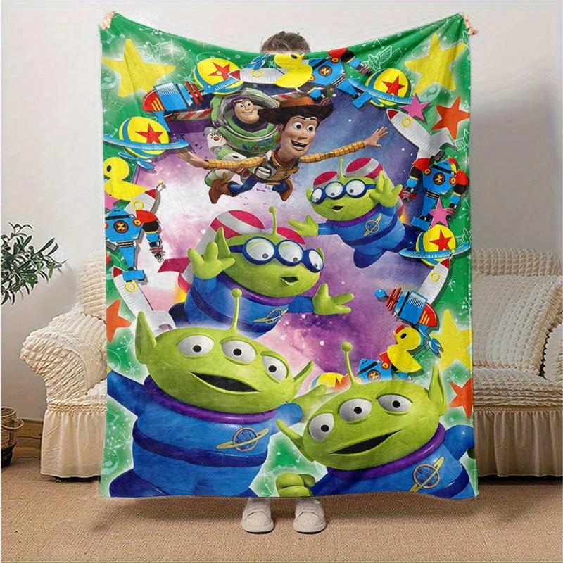 1pc,Toy Story Characters Throw Blanket Soft & Cozy Blankets, Home Decor, Couch Cover, Travel , Office Nap Perfect Gift