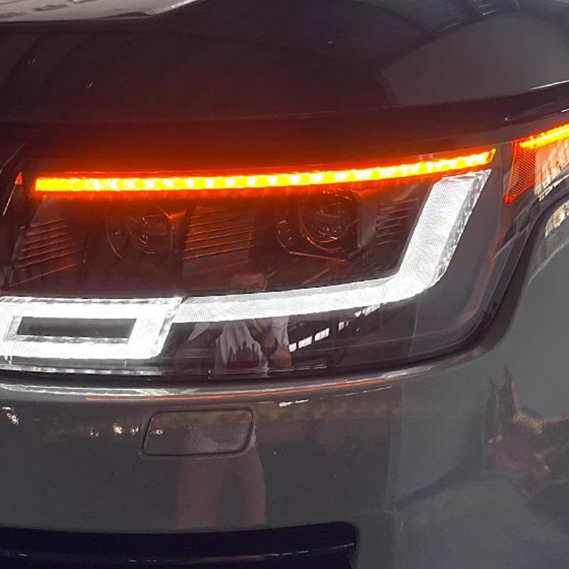 14-17 Range Rover Executive 23 Modifizierte LED-Tagfahrlicht-Laserlinsen-Scheinwerferbaugruppe