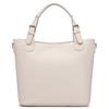 Tote Bag Shoulder Bag Business A4 Compatible Commuting Bag Zipper PU Leather Adult 120912 [Gussio Basic] 2-way Women's