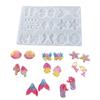 Resin Jewelry Molds,9 Pairs Earring Resin Molds for DIY Resin Jewelry,Pendant