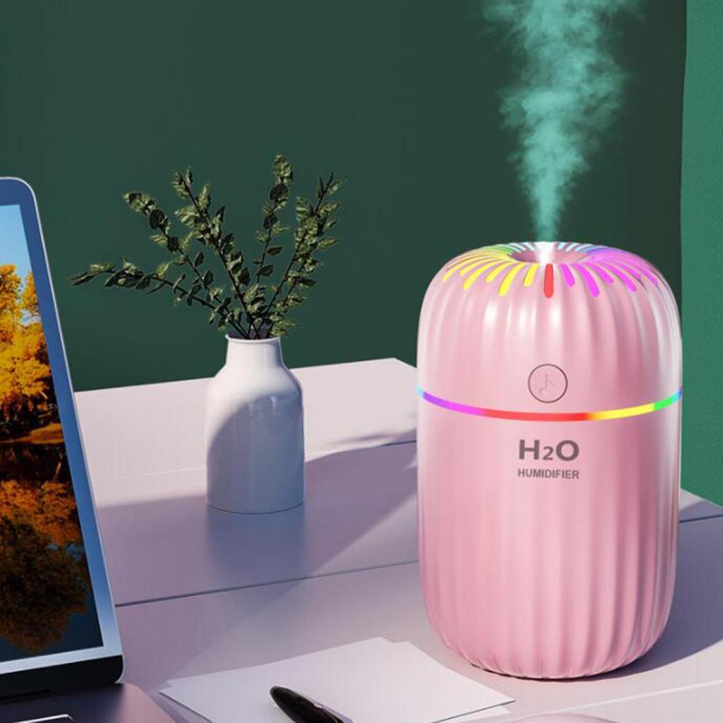 Portable Air Humidifier Diffuser Night Light Aromatherapy Purifier USB Essential