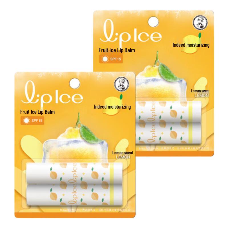 Mentholatum Fruit Ice Lip Balm - Lemon