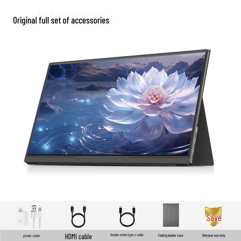 15.6" Portable Monitor: Expand Your Laptop or Game with HD IPS(Screen)