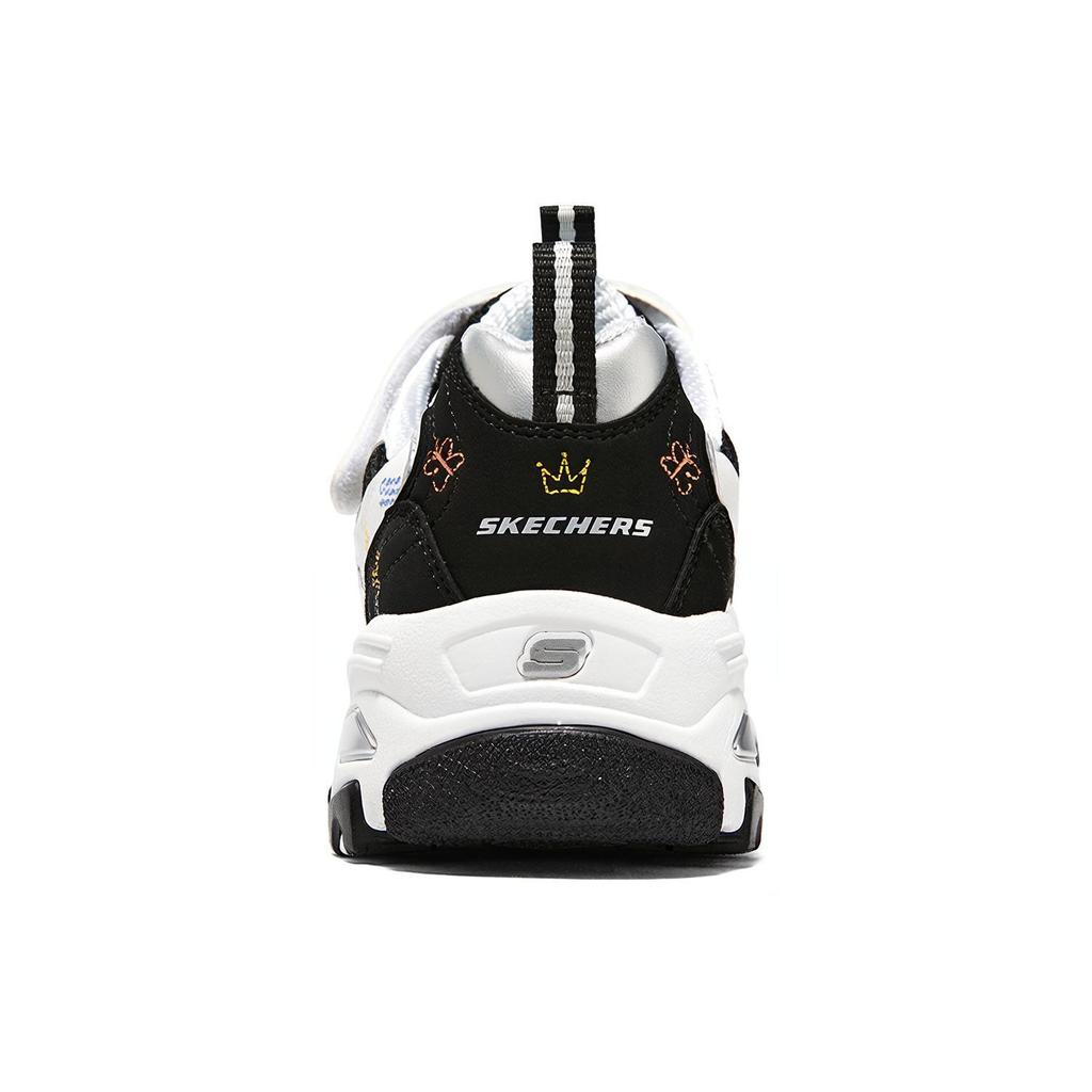 (GS) Skechers DLITES 1.0 'Black White' Kids' 319020L-BKW