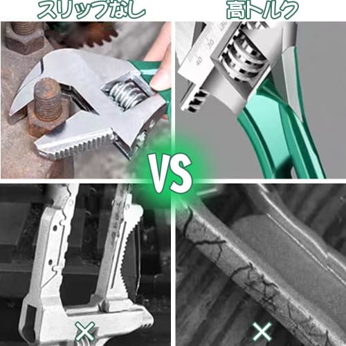 Lightweight, Mini Adjustable Monkey Wrench, Multi-Function, for Pipes, Faucets, and Plumbing, with a 0-36mm Opening Width, for Automotive, Water Suppl